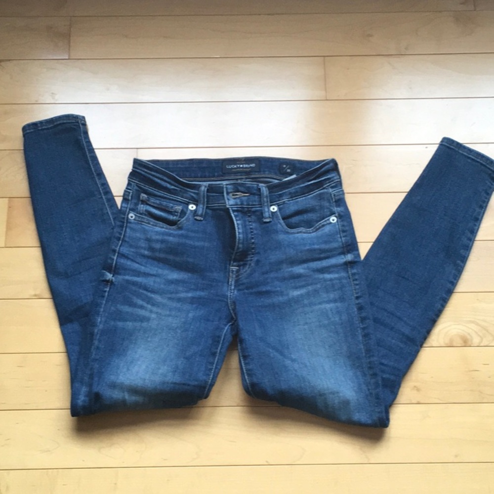 Lucky Brand Ava super skinny ankle jeans